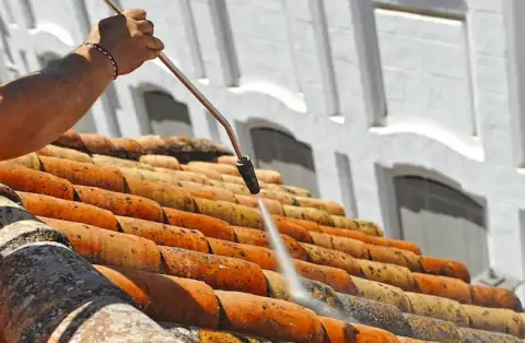 Nettoyage de toitures - Vélines